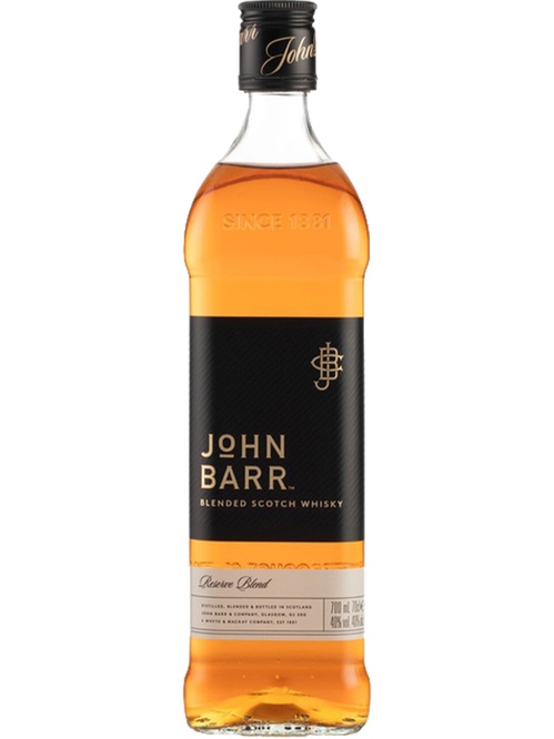 Виски Уайт Энд Маккей, Джон Барр Резерв / Whyte & Mackay, John Barr Reserve, 40%, 0.7л фото