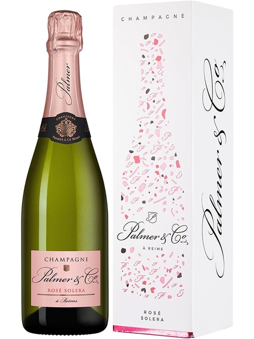 Шампанское Пальмер, Розе Солера / Palmer, Rose Solera, розовое сухое 0.75л фото