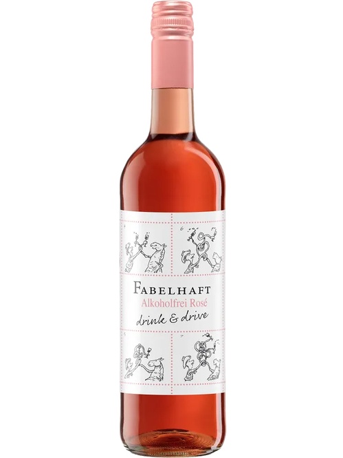 Безалкогольне вино Фабельхафт, Розе / Fabelhaft, Rose, Fio Wine, рожеве 0.75л Безалкогольне вино Фабельхафт, Розе / Fabelhaft, Rose, Fio Wine, рожеве 0.75л фото