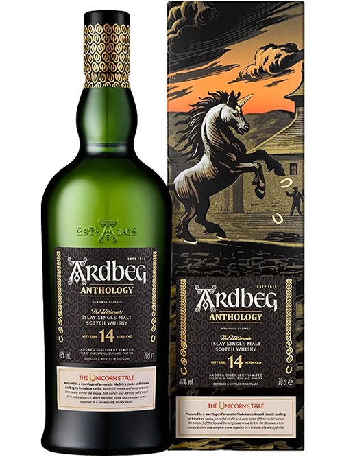 Виски Ардбег, Энтолоджи Юникорн'с Тейл / Ardbeg, Antholody Unicorn's Tale, 14 лет, 46%, 0.7л фото