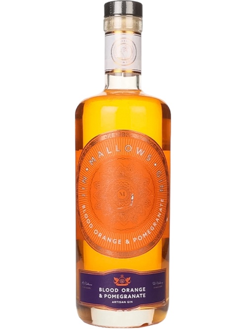 Джин Меллоус, Кривавий Апельсин та Гранат / Mallows, Blood Orange & Pomegranate, 40%, 0.7л фото