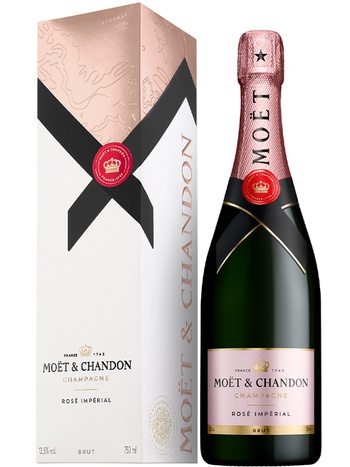 Moet & Chandon Rose Imperial купити рожеве сухе шампанське | OKWINE