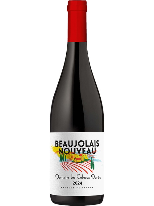 Вино Божоле Нуво / Beaujolais Nouveau, 2024, Domaine des Coteaux Dores, червоне сухе 0.75л Вино Божоле Нуво / Beaujolais Nouveau, 2024, Domaine des Coteaux Dores, червоне сухе 0.75л фото