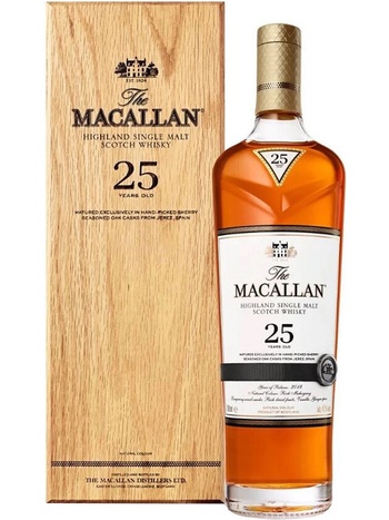 The Macallan Sherry Oak 25 лет купить виски 0.7л в коробке | OKWINE