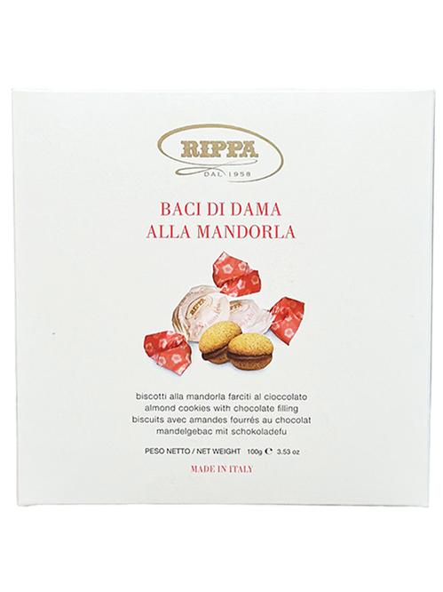 Печенье миндальное с шоколадной начинкой, Rippa, 100г Печенье миндальное с шоколадной начинкой, Rippa, 100г фото