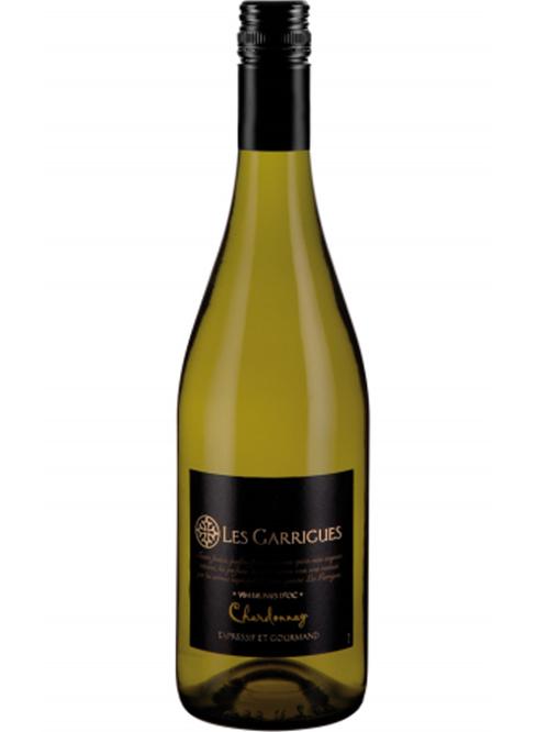 Вино Ле Гарріг, Шардоне / Les Garrigues, Chardonnay, біле сухе 0.75л фото