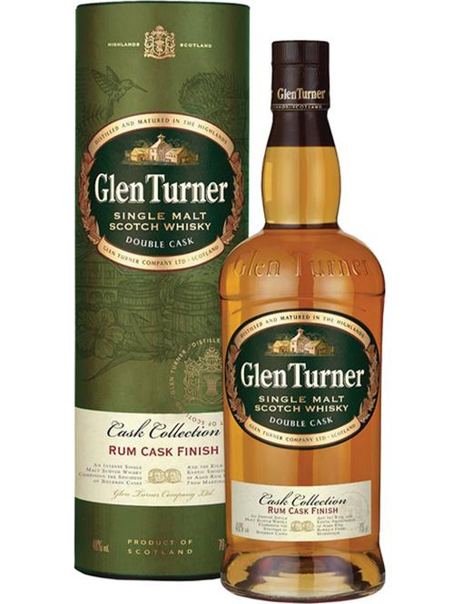 Віскі Глен Тернер, Ром Каск Фініш / Glen Turner, Rum Cask Finish, 40%, 0.7л фото