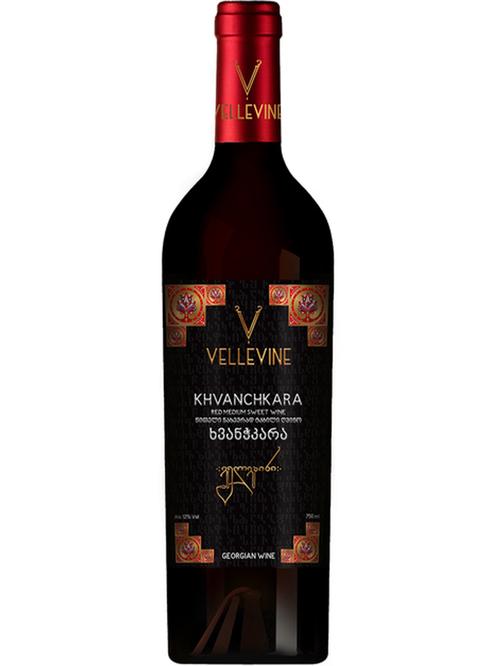 Вино Хванчкара, Веллвайн / Khvanchkara, Vellevine, красное полусладкое 0.75л Вино Хванчкара, Веллвайн / Khvanchkara, Vellevine, красное полусладкое 0.75л фото