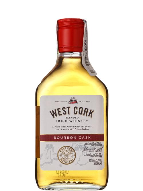 Віскі Вест Корк, Бленд, Бурбон Каск / West Cork, Blended, Bourbon Cask, 40%, 0.2л фото
