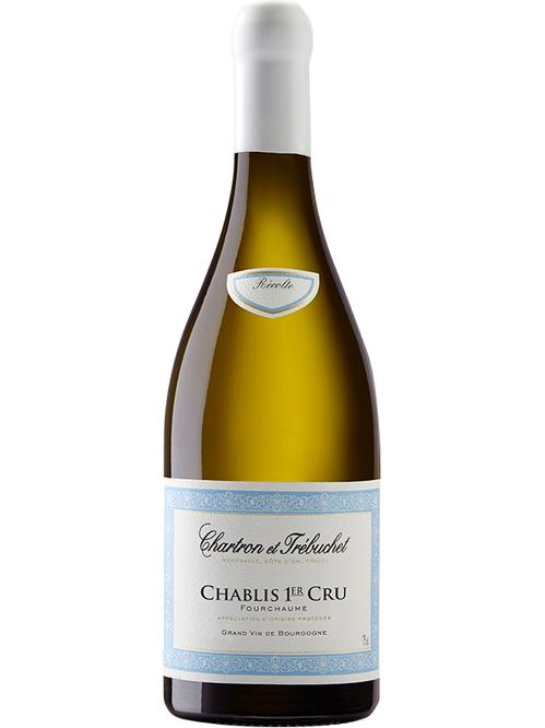 Вино Шаблі Прем'єр Крю Фуршум, Шартрон та Требуше / Chablis 1er Cru Fourchaume, Chartron et Trebuchet, біле сухе 0.75л Вино Шаблі Прем'єр Крю Фуршум, Шартрон та Требуше / Chablis 1er Cru Fourchaume, Chartron et Trebuchet, біле сухе 0.75л фото