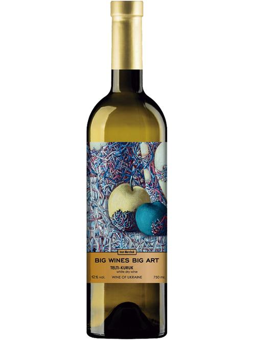 Вино Біг Арт, Тельті-Курук / Big Art, Telti-Kuruk, Big Wines, біле сухе 0.75л Вино Біг Арт, Тельті-Курук / Big Art, Telti-Kuruk, Big Wines, біле сухе 0.75л фото
