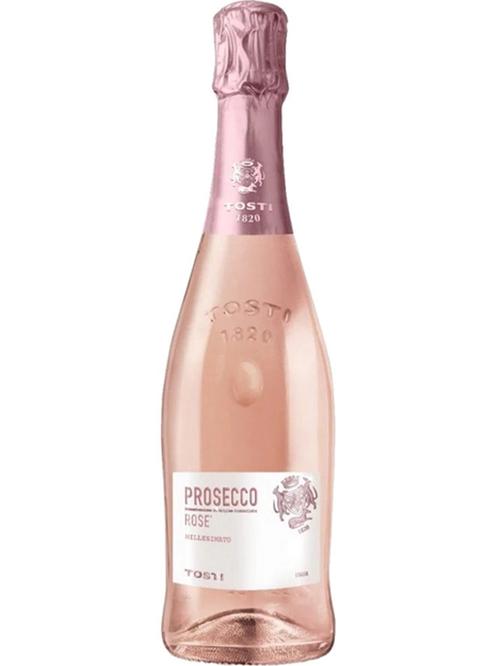 Игристое вино Просекко Розе Миллезимато, Тости / Prosecco Rose Millesimato, Tosti, розовое сухое 0.75л фото
