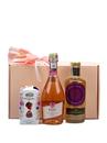 Набір Ігристе вино Juliet Prosecco Spumante Rose з джином Mallows, полуницею в шоколаді Bolci та букетом з сухоцвітів Photo 2