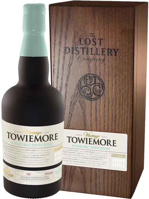Виски Товимор, Винтаж Селекшн / Towiemore, Vintage Selection, The Lost Distillery, 46%, 0.7л фото