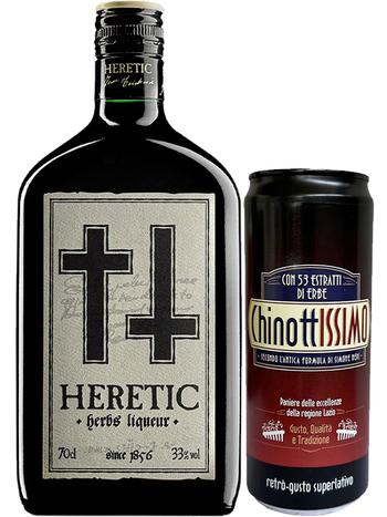 Набор купить ликер Heretic 0.7л с лимонадом ChinottISSIMO | OKWINE