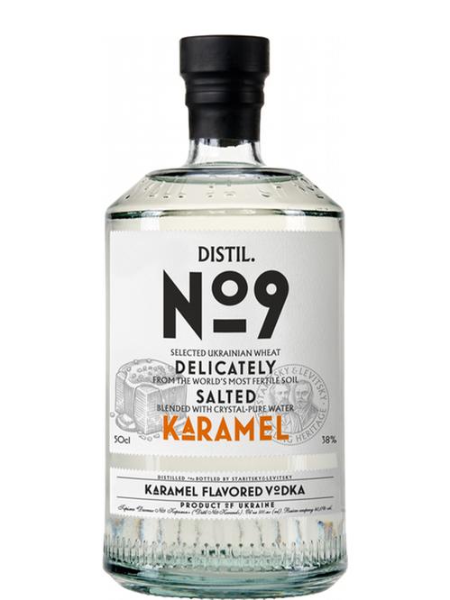 Горілка Дистил №9, Солона Карамель / Distil №9, Salted Karamel, 38%, 0.5л Горілка Дистил №9, Солона Карамель / Distil №9, Salted Karamel, 38%, 0.5л фото