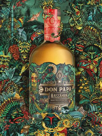 Don Papa Masskara 0.7л купити ром з доставкою | OKWINE