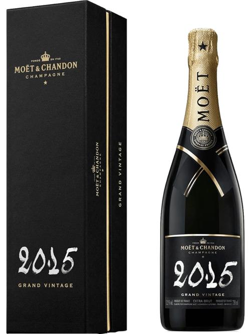 Шампанское Гранд Винтаж, Моэт & Шандон / Grand Vintage, Moet & Chandon, 2015 год, белое брют 0.75л в коробке фото