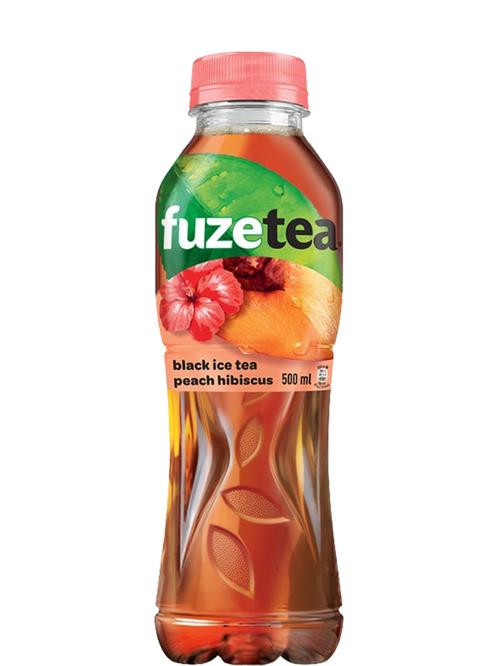 Холодний чорний чай Ф'юзті, Персик-Гібіскус / Fuzetea Ice Tea, Peach-Hibiscus, 0.5л Холодний чорний чай Ф'юзті, Персик-Гібіскус / Fuzetea Ice Tea, Peach-Hibiscus, 0.5л фото