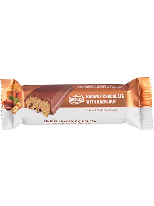 Шоколад молочный с катаифи и кремом фундука, Bolci, 30г Шоколад молочный с катаифи и кремом фундука, Bolci, 30г фото