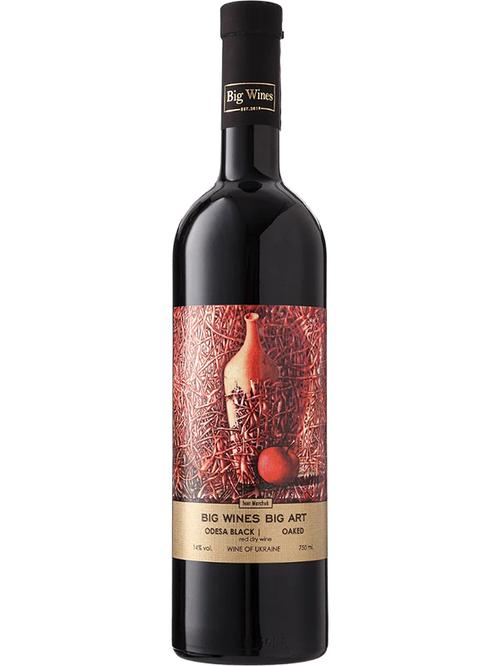 Вино Біг Арт, Одеське Чорне / Big Art, Odesa Black, Big Wines, червоне сухе 0.75л Вино Біг Арт, Одеське Чорне / Big Art, Odesa Black, Big Wines, червоне сухе 0.75л фото