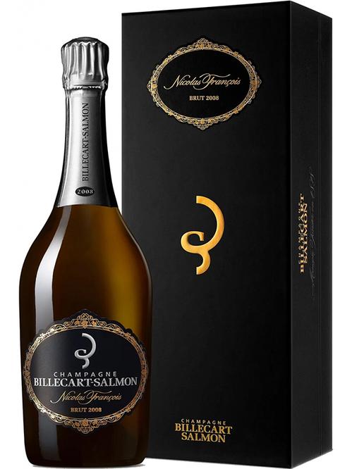 Шампанське Бількар Сальмон, Кюве Ніколя Франсуа / Billecart Salmon, Cuvee Nicolas Francois, 2008 року, біле брют 0.75л фото