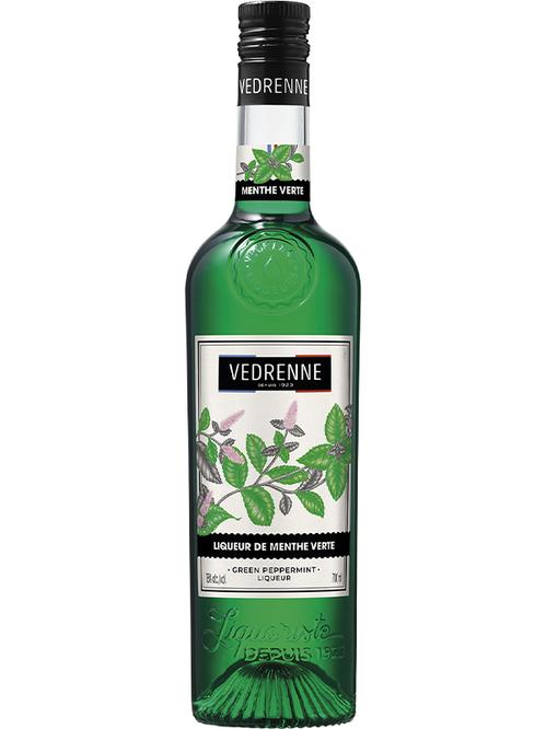 Ликер Зеленая Мята, Ведренн / Green Peppermint, Vedrenne, 18%, 0.7л фото