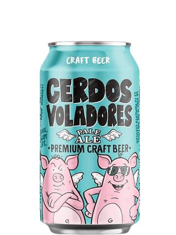Cerdos Voladores Pale Ale купить светлое пиво 0.33л | OKWINE