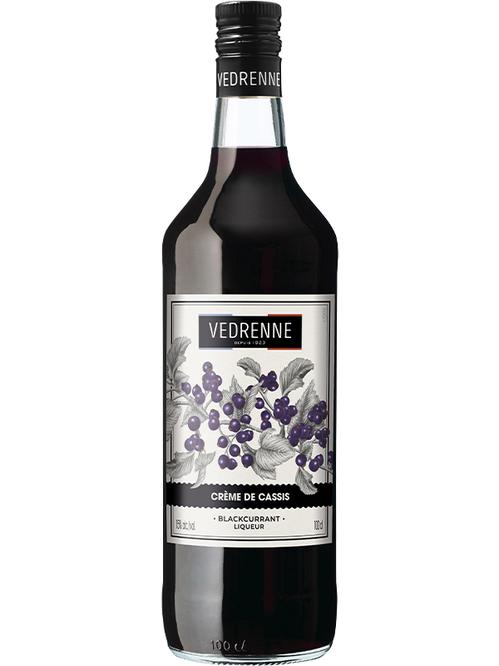 Ликер Черная Смородина, Ведренн / Blackcurrant, Creme de Cassis, Vedrenne, 15%, 1л фото