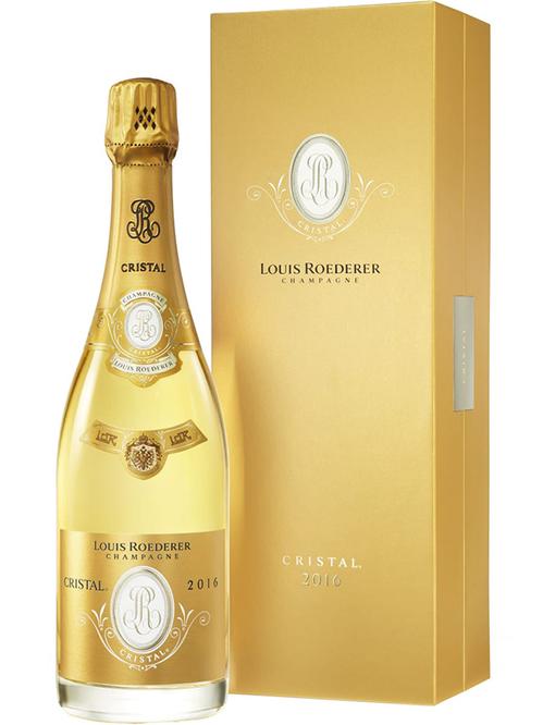 Шампанское Кристал, Луи Родерер / Cristal, Louis Roederer, 2016 год, белое брют 0.75л фото