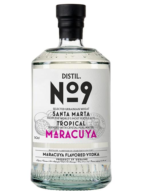 Горілка Дистил №9, Маракуйя / Distil №9, Maracuya, 38%, 0.5л Горілка Дистил №9, Маракуйя / Distil №9, Maracuya, 38%, 0.5л фото