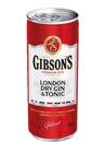 Напій слабоалкогольний Джин Гібсон'с, Лондон Драй & Тонік / Gibson's London Dry & Tonic, з/б, 5%, 0.25л Напій слабоалкогольний Джин Гібсон'с, Лондон Драй & Тонік / Gibson's London Dry & Tonic, з/б, 5%, 0.25л_photo_1