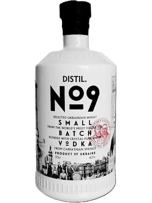 Горілка Дистил №9, Уайт / Distil №9, White, 40%, 0.7л Горілка Дистил №9, Уайт / Distil №9, White, 40%, 0.7л фото