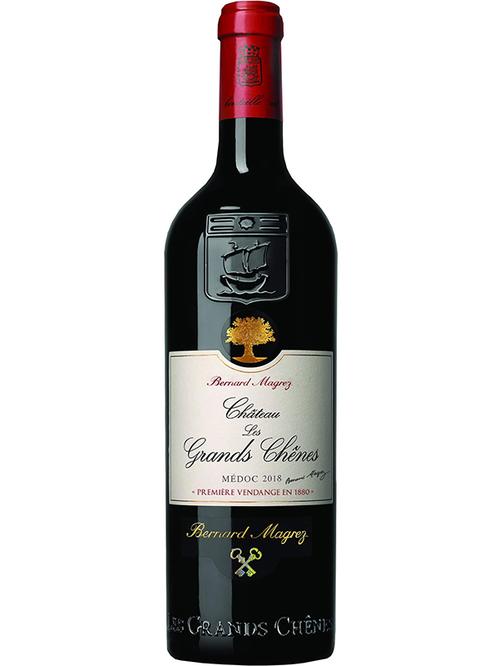 Вино Шато Ле Гран Шен, Медок / Chateau Les Grands Chenes, Medoc, Bernard Magrez, 2018 рік, червоне сухе 0.75л Вино Шато Ле Гран Шен, Медок / Chateau Les Grands Chenes, Medoc, Bernard Magrez, 2018 рік, червоне сухе 0.75л фото