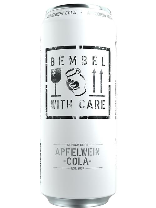 Напій на основі сидру Апфельвайн Кола / Apfelwein Cola, Bembel With Care, з/б, 4%, 0.5л Напій на основі сидру Апфельвайн Кола / Apfelwein Cola, Bembel With Care, з/б, 4%, 0.5л фото