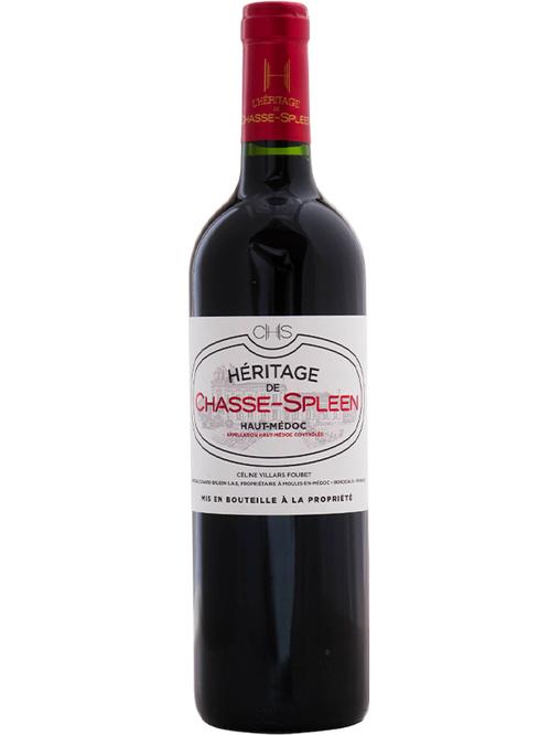Вино Л'Ерітаж де Шасс-Сплін, О-Медок / L'Heritage de Chasse-Spleen, Haut-Medoc, червоне сухе 0.75л фото