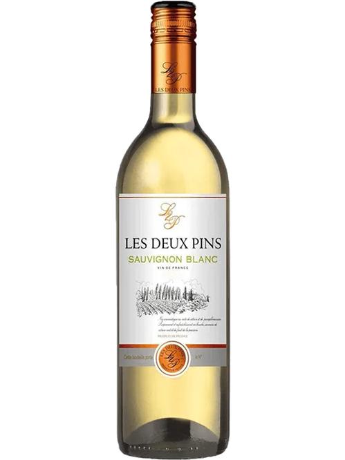 Вино Ле Де Пен, Совіньйон Блан / Les Deux Pins, Sauvignon Blanc, біле сухе 0.75л фото