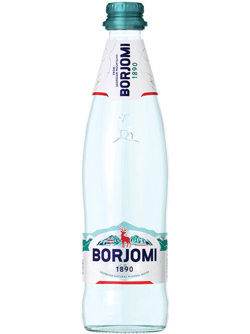 Мінеральна вода Боржомі / Borjomi, газ, скло, 0.75л Мінеральна вода Боржомі / Borjomi, газ, скло, 0.75л фото