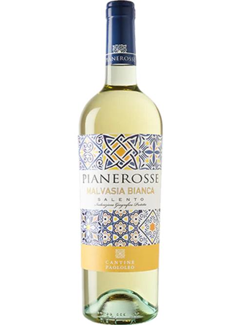 Вино Піанероссе, Мальвазія Б’янка / Pianerosse Malvasia Bianca, Cantine Paololeo, біле сухе 0.75л фото