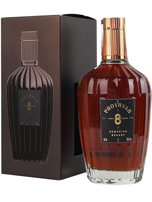 Бренді Прошян / Proshyan, 8 років, 40%, 0.5л фото