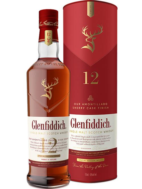 Виски Гленфиддик, Шерри Каск / Glenfiddich, Sherry Cask, 12 лет, 43%, 0.7л Виски Гленфиддик, Шерри Каск / Glenfiddich, Sherry Cask, 12 лет, 43%, 0.7л фото