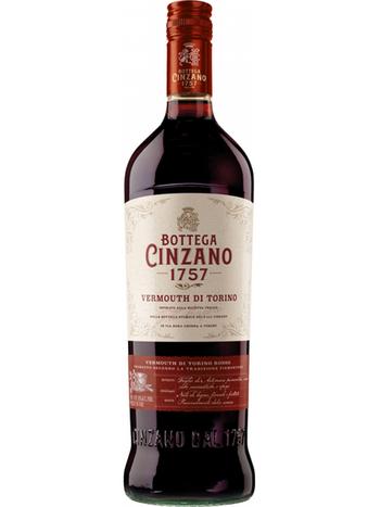 Cinzano Bottega Rosso 1757 купити вермут 1л | OKWINE