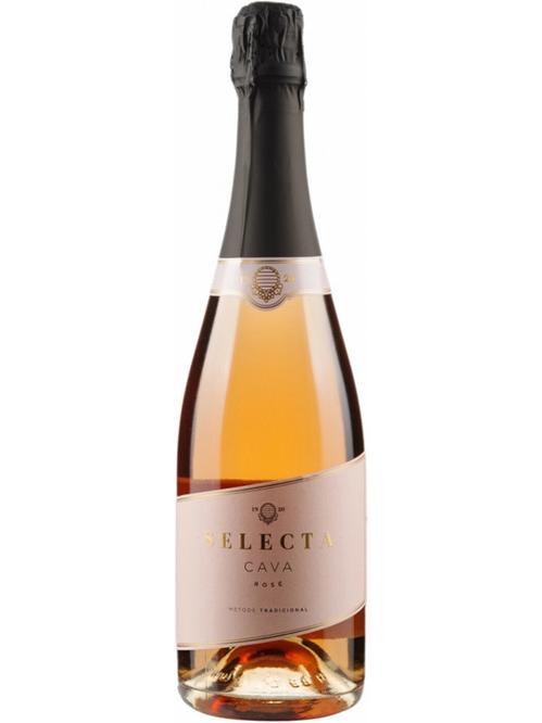 Ігристе вино Кава, Селекта Брют Розе / Cava, Selecta Brut Rose, Cavas Masachs, рожеве брют 0.75л фото