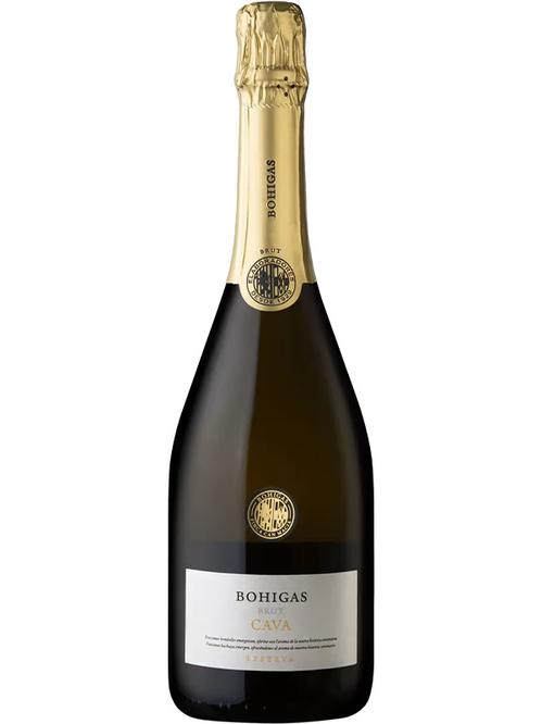 Ігристе вино Кава Брют Резерва, Боїгас / Cava Brut Reserva, Bohigas, біле брют 0.75л фото