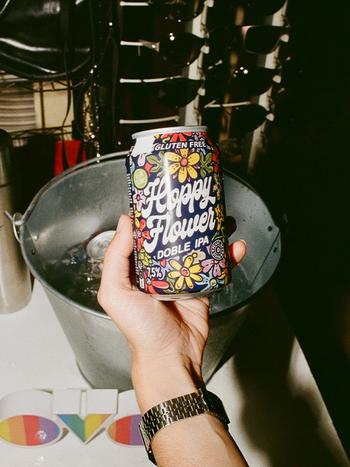 Hoppy Flower Double IPA, купить светлое пиво 0.33л | OKWINE