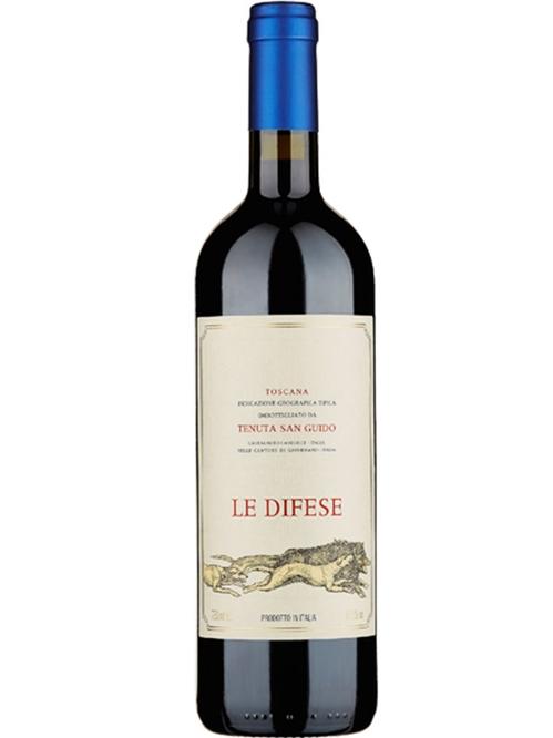 Вино Ле Діфезе, Тоскана / Le Difese, Toscana, Tenuta San Guido, червоне сухе 0.75л фото