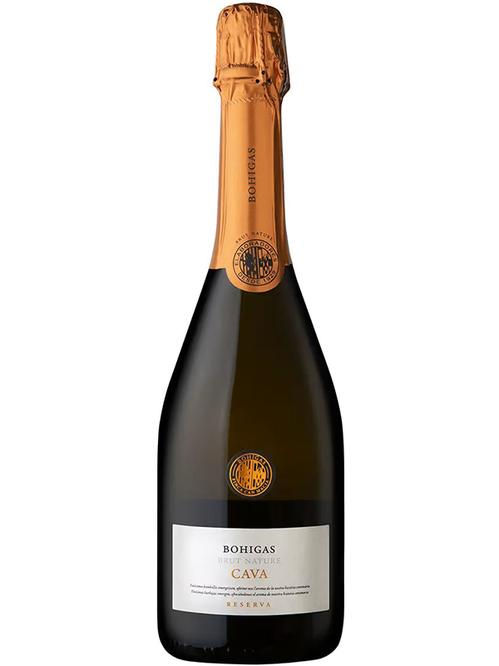 Игристое вино Кава Брют Натур Резерва, Боигас / Cava Brut Nature Reserva, Bohigas, белое брют натур 0.75л фото