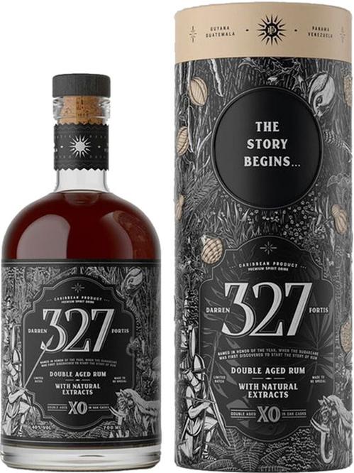 Ром 327 ХО / Rum 327 XO, 40%, 0.7л, в тубусі Ром 327 ХО / Rum 327 XO, 40%, 0.7л, в тубусі фото