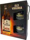 Віскі Олд Вірджинія / Old Virginia, La Martiniquaise, 40%, 0.7л, в подарунковій коробці + 2 склянки Віскі Олд Вірджинія / Old Virginia, La Martiniquaise, 40%, 0.7л, в подарунковій коробці + 2 склянки_photo_1