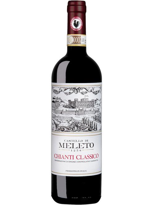 Вино Кастелло ді Мелето, К'янті Классіко / Castello di Meleto, Chianti Classico, червоне сухе 0.75л фото